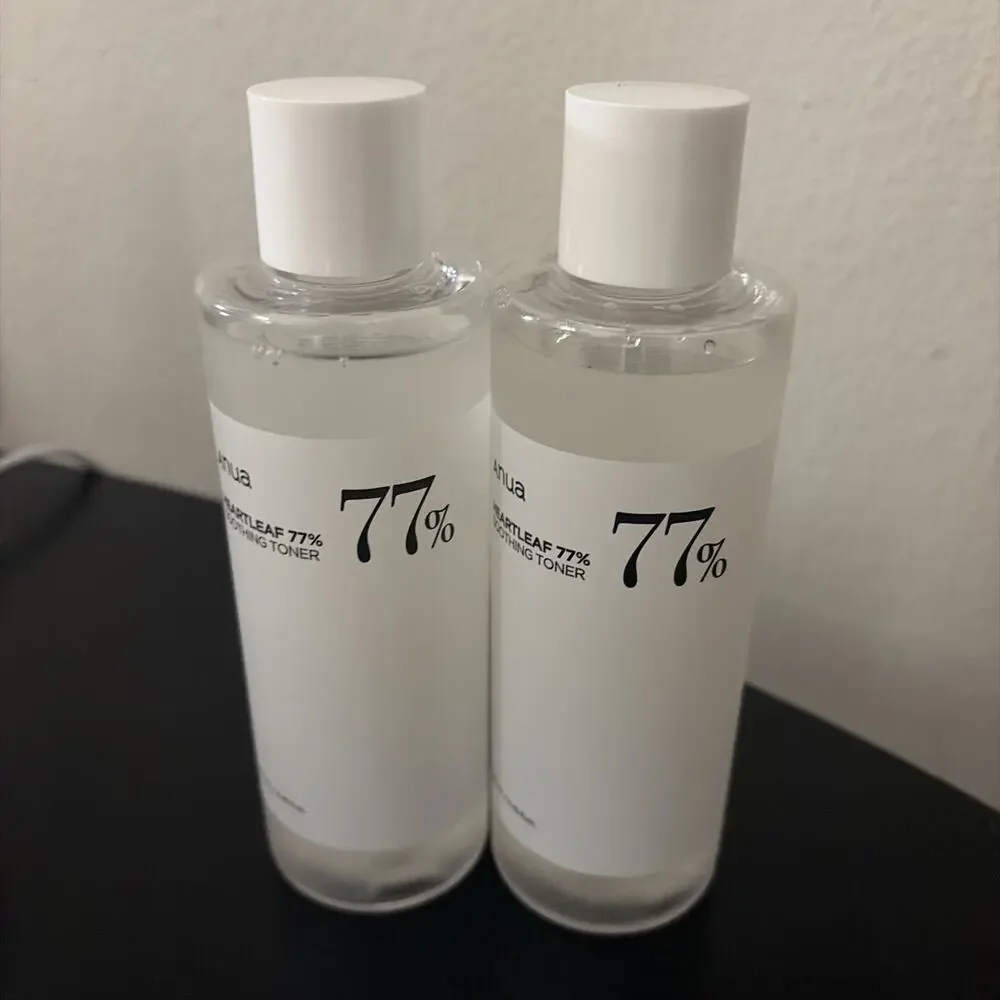 ANUA - Heartleaf 77% Soothing Toner 250ml 8.45 Oz Times 2 Lot